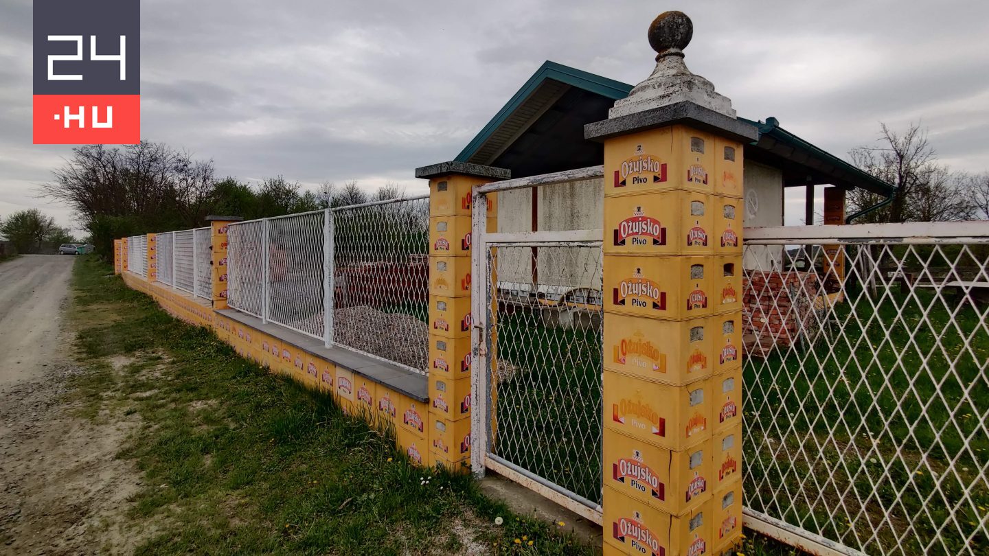 Egy horvát kőműves fejéből pattant ki Kelet-Európa egyik legviccesebb kerítése