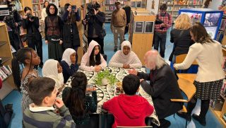 Krasznahorkai László egy iskolában