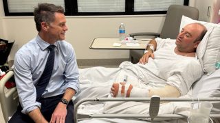 Chris Minns és Ahmed al-Ahmed