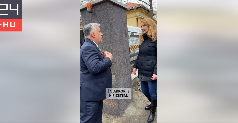 „A fizetést ki fogom fizetni. Ha maguk nem tudják, én akkor is kifizetem” – mondta Orbán Viktor az őt felkérdező Baranyi Krisztinának