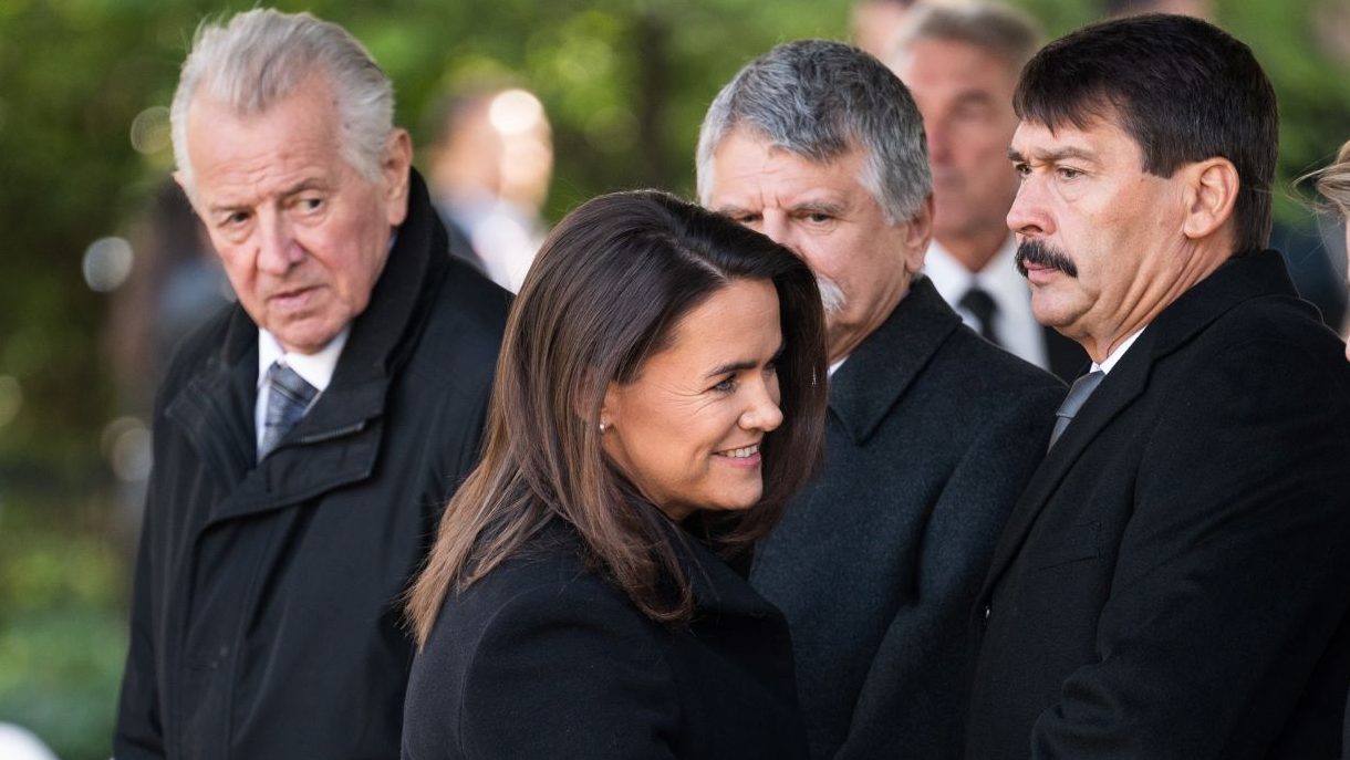 Áder JÁnos, Novák Katalin, Kövér László, Schmitt Pál