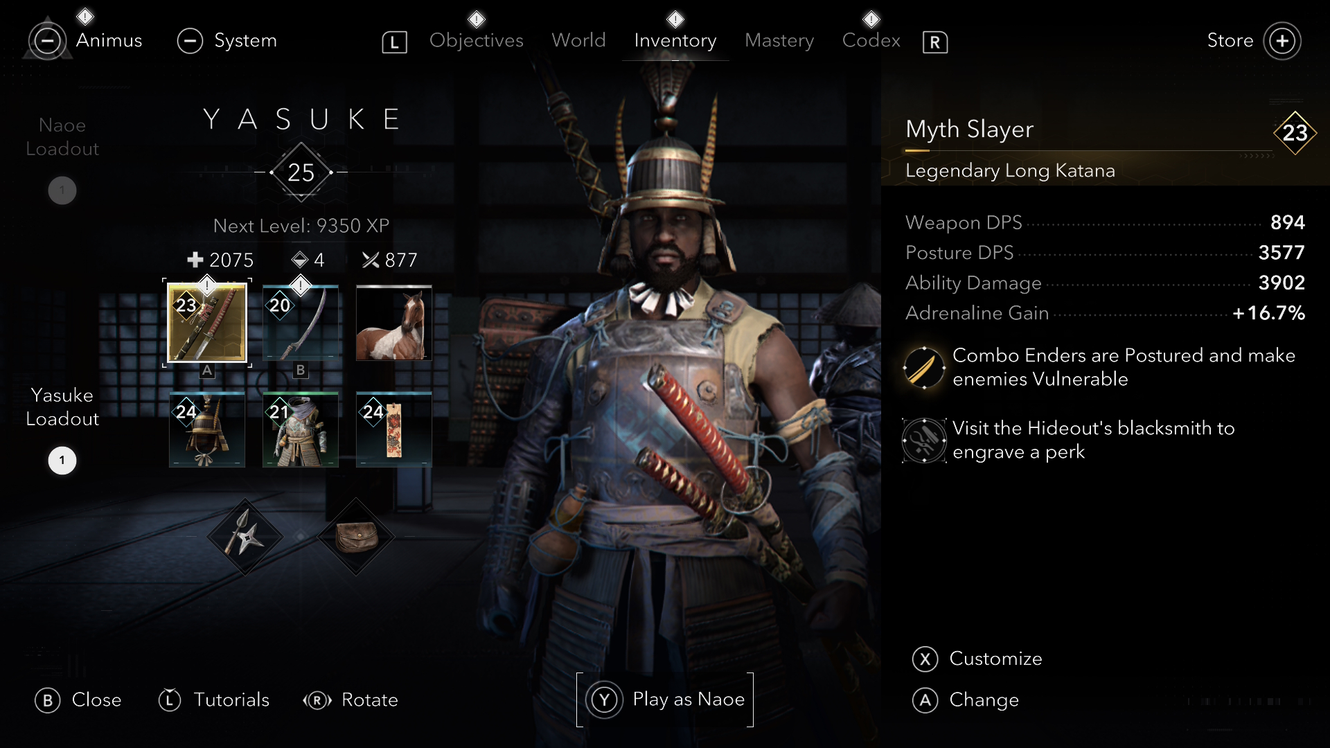 assassin's creed shadows nintendo switch 2 teszt