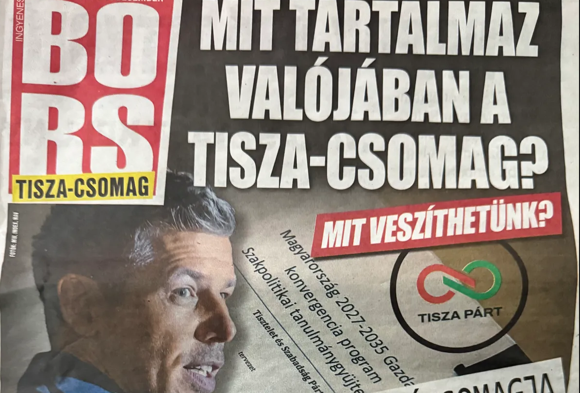 A Bors folytatja a „Tisza-adós” különszám terjesztését – Magyar Péter milliárdos kártérítési pert helyezett kilátásba