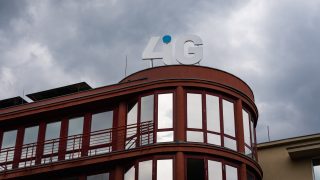 A 4iG budapesti, Montevideó utcában található székháza.