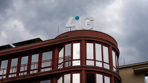 A 4iG budapesti, Montevideó utcában található székháza.