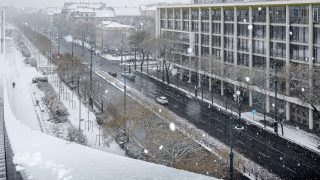 hóesés Budapesten