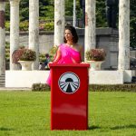 Ördög Nóra, az Ázsia Expressz műsorvezetője.