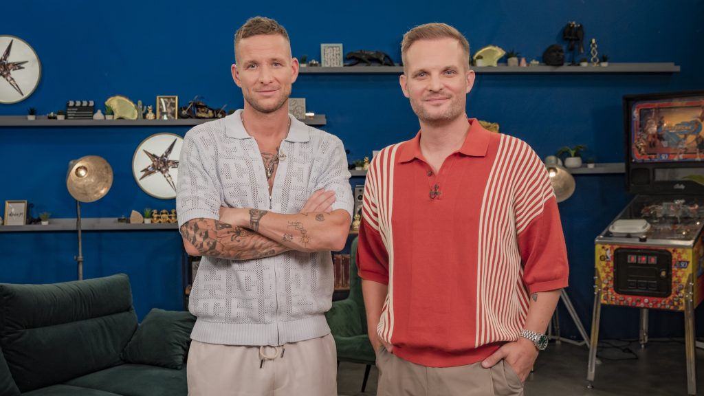 Istenes Bence és Puskás-Dallos Peti, az RTL Csillag születik című tehetségkutató műsorvezetői.