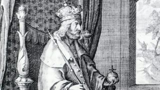 II. (Kis) Károly király a magyar trónon.