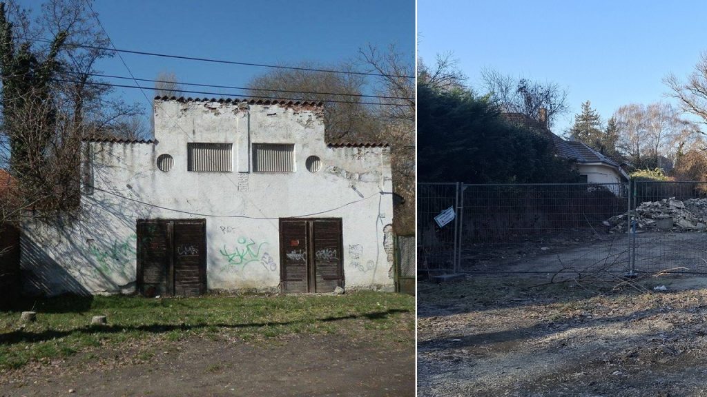 Lebontották a Római-part egyik nagy öregját, a Délibáb csónakházat