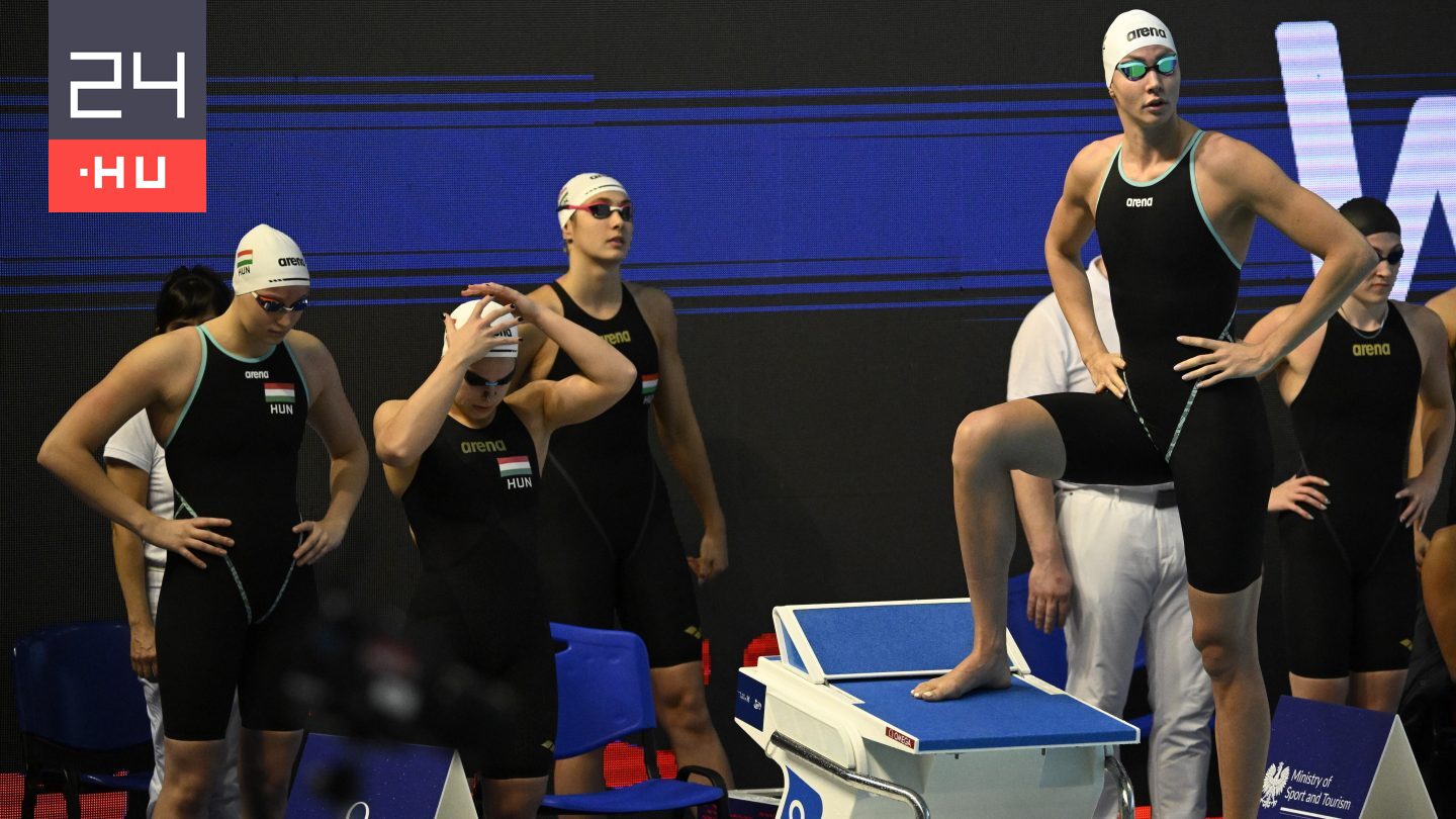 Két egyéni és egy országos csúccsal robbantott a magyar úszóválogatott az Eb nyitónapján