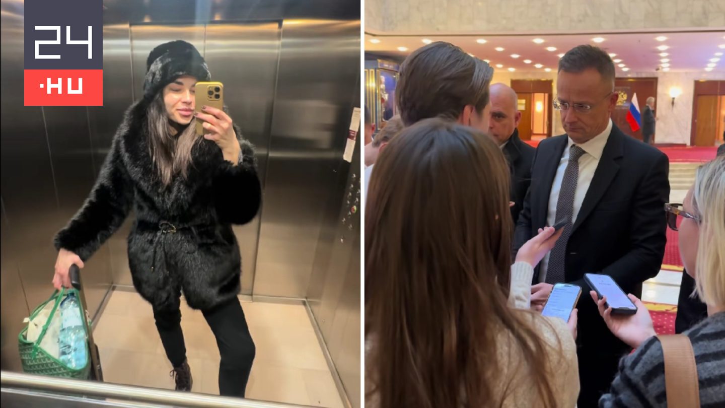 Gáspár Evelin is Szijjártó Péterrel tartott Moszkvába: videós beszámolót posztolt a diplomáciai útról