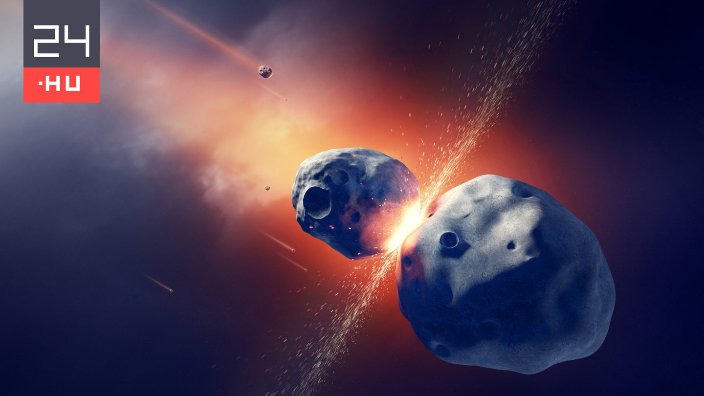 Elképesztően ritka ütközést örökítettek meg a világűrben