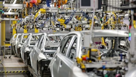 BMW autógyár Münchenben