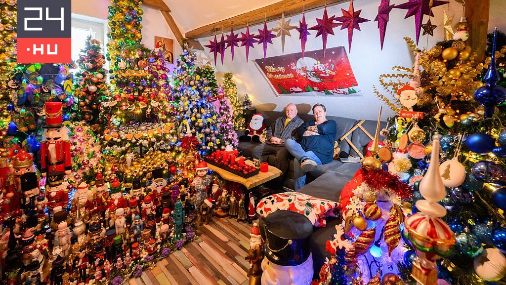 621 karácsonyfa díszít egy takaros német házat | 24.hu