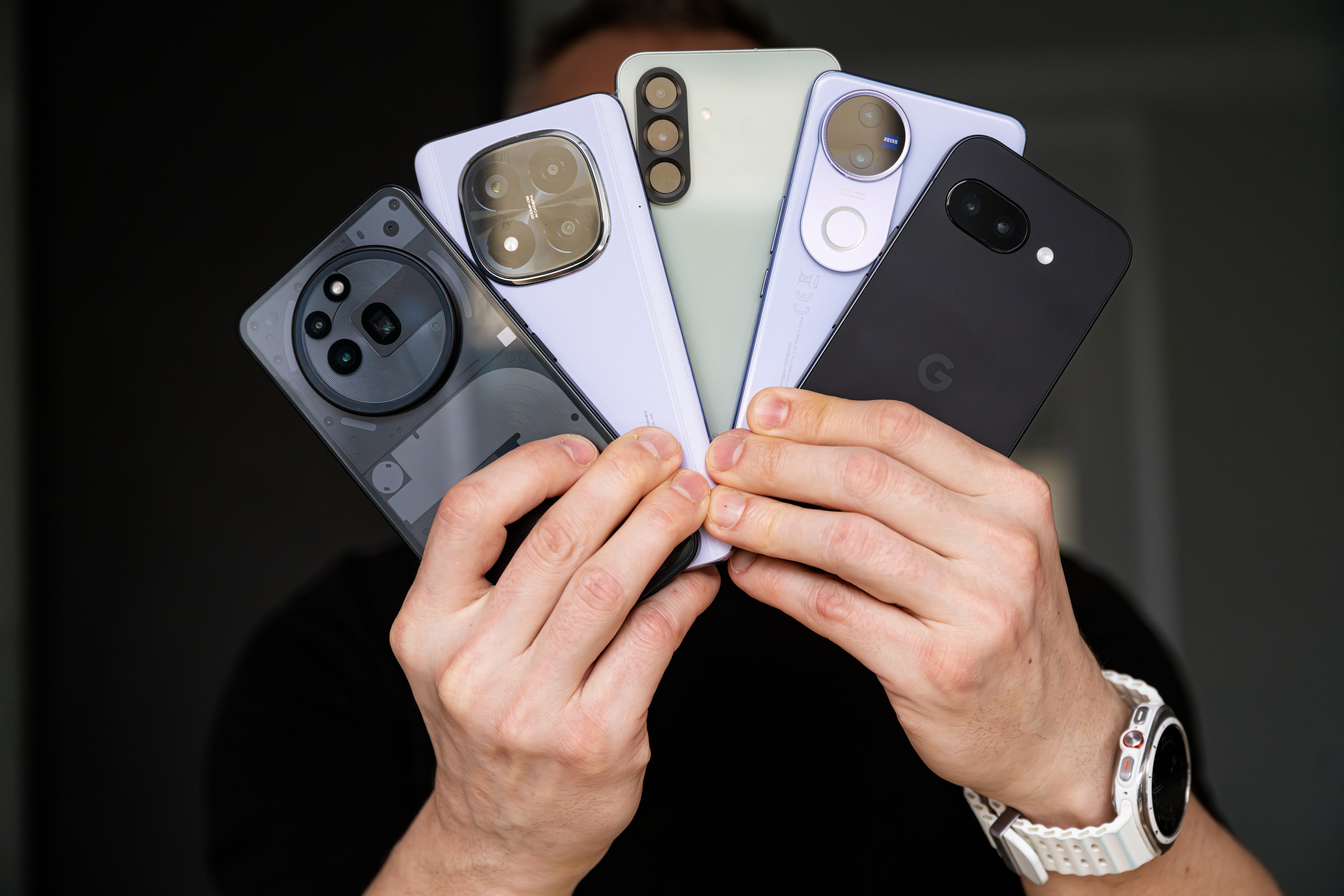 Samsung Galaxy A56, Google Pixel 9a, Nothing (3a) Pro, Xiaomi REdmi Note 14 Pro+, Vivo V50