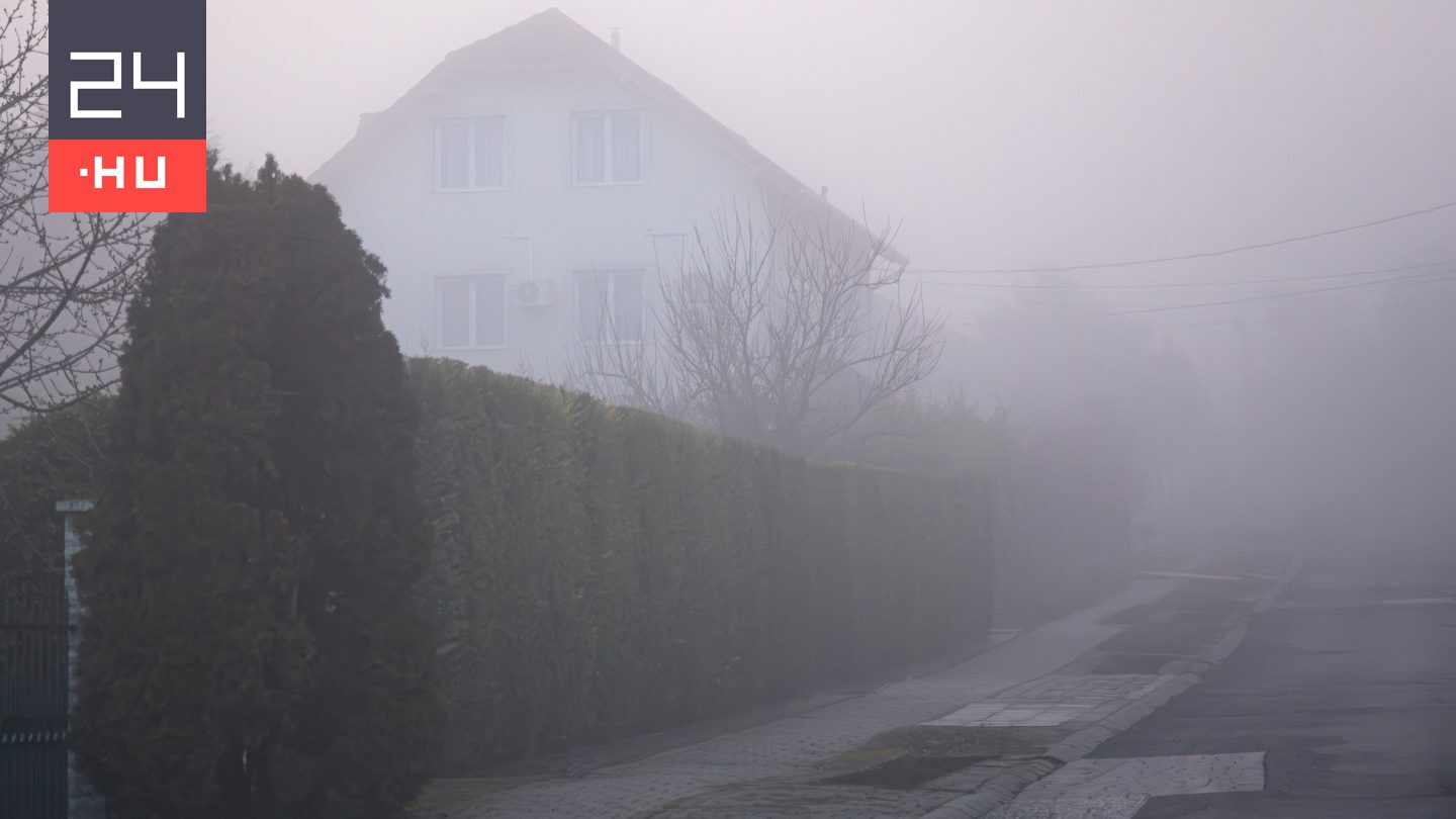 Párás, ködös idő lesz ma