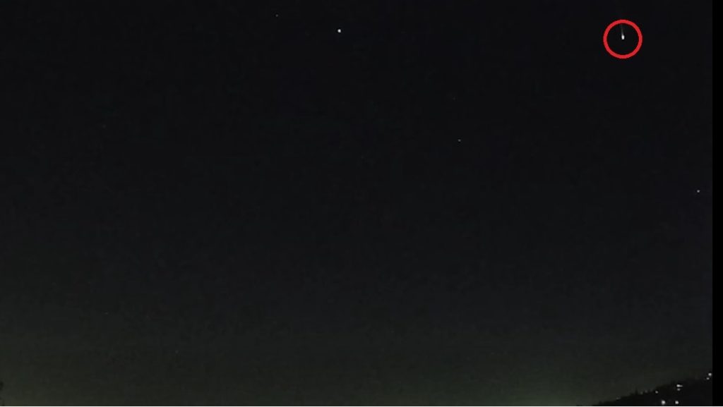 Tűzgömb szállt el Miskolc felett szentkarácsony éjjelén – videó