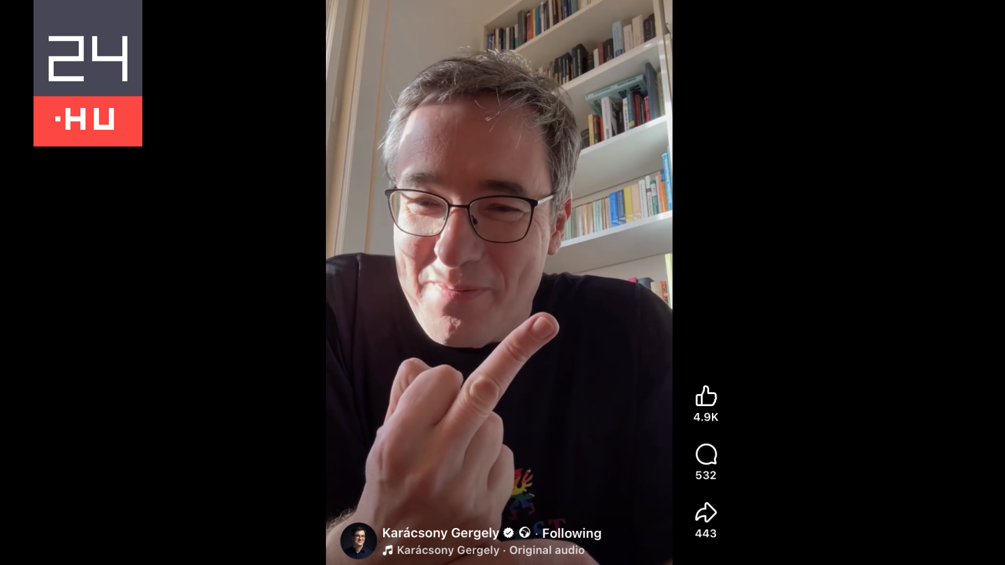 Karácsony úgy búcsúztatta az óévet, hogy Budapest nevében bemutatott a kormánynak