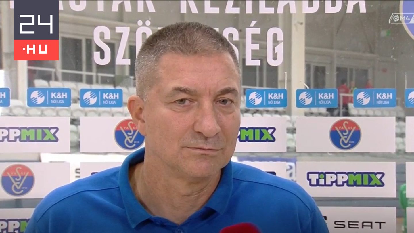 „Nem igazán tűnt kézilabdának, amit műveltünk” – a Vasas edzője hálás volt a szurkolóknak, hogy nem mentek haza félidőben