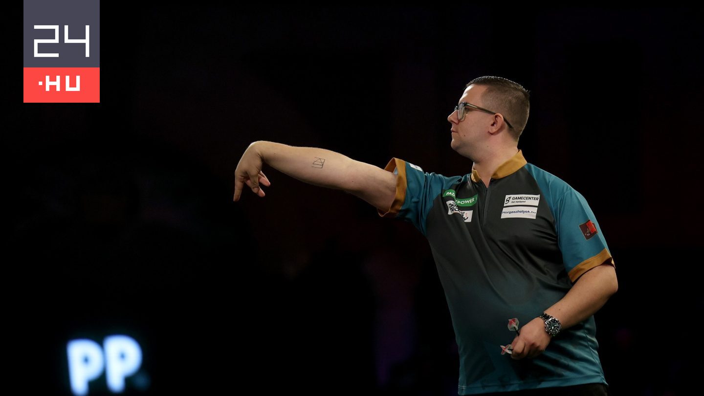 Nem sikerült a bravúr: Kovács Patrik az első körben kiesett a dartsvébéről