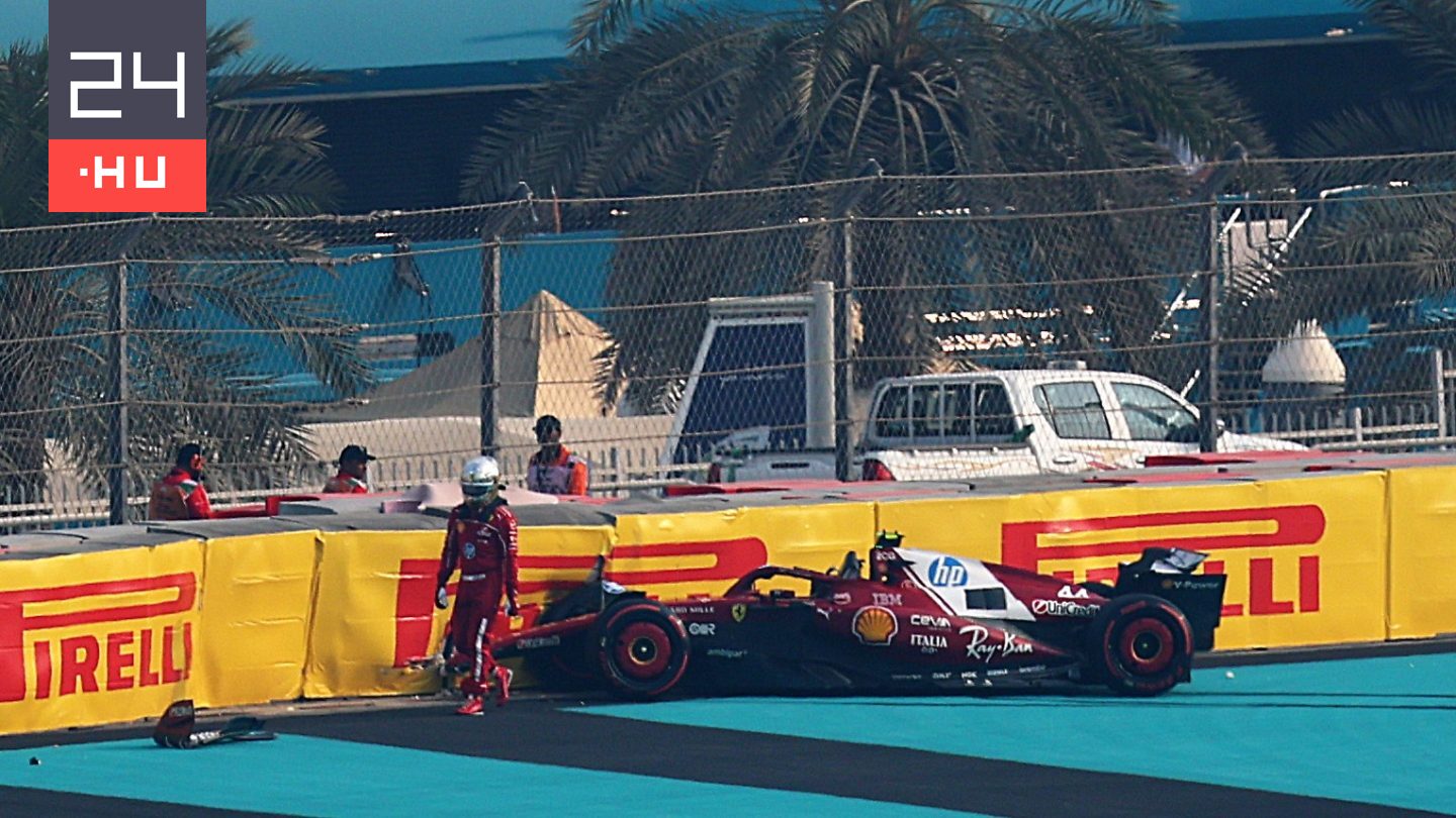 Russell az élen, Hamilton a falban a szezon utolsó szabadedzésén