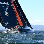 A győztes Lock Comanche és legénysége a Sydney-Jobart vitorlásversenyen.