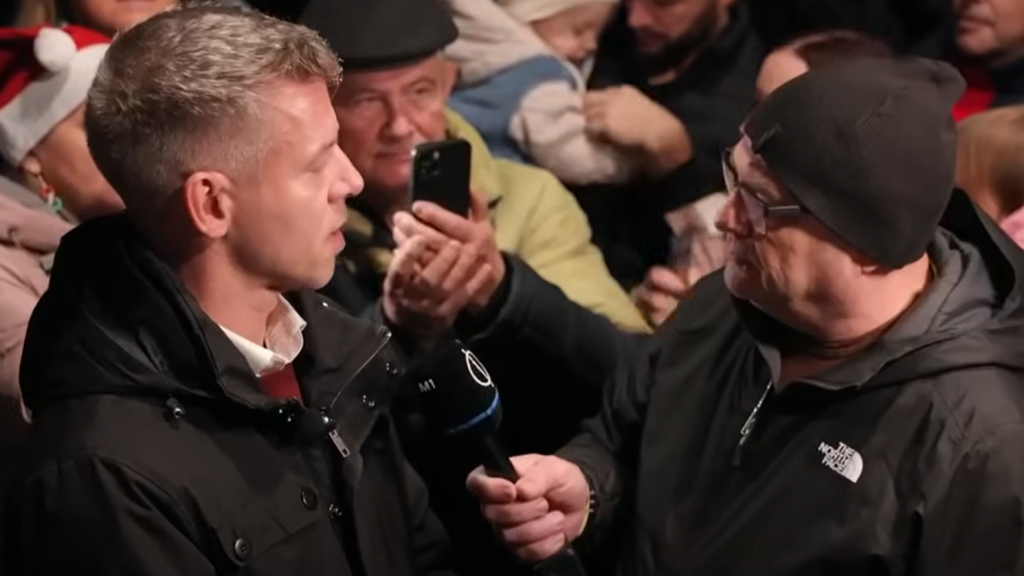Magyar Péter adóügyi előadást tartott az M1 riporterének, de a köztévé nem adta le
