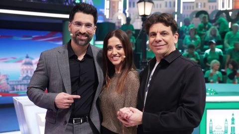 Kiss Ernő Zsolt, Nagy Adri és Vida Péter, a Magyarország, szeretlek! új szereplői.