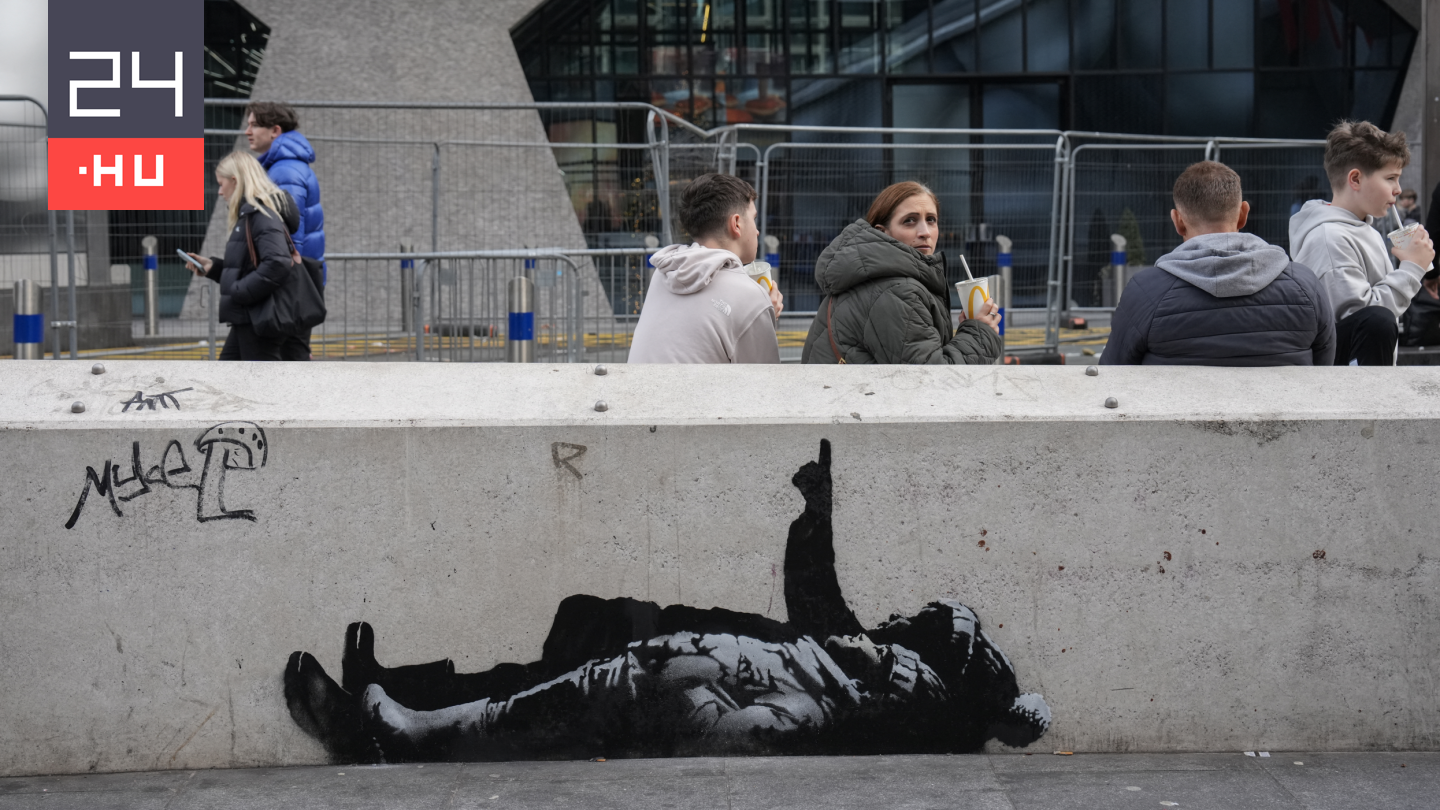 A hajléktalan gyerekekre hívja fel a figyelmet Banksy két új festménye