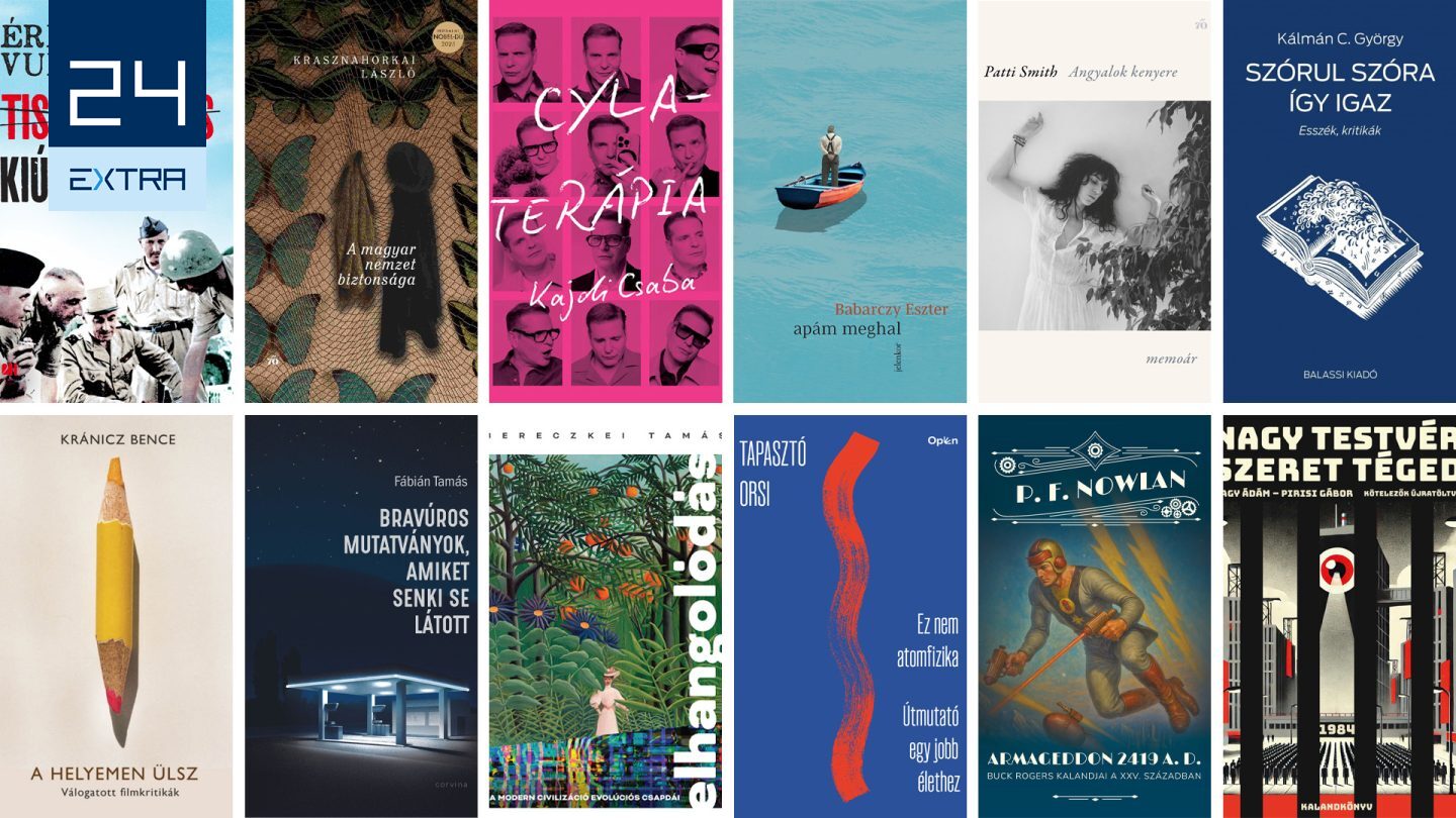 Nagy Tesvér szeret, Patti Smith emlékezik, Krasznahorkai humorizál – könyveket ajánlunk a fa alá