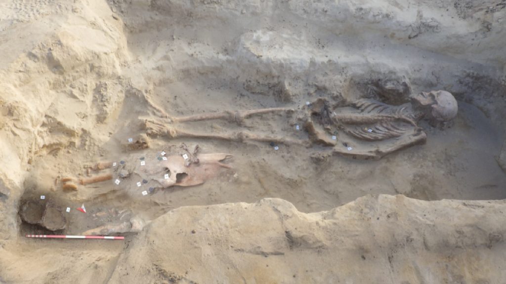 „Igazi szenzáció” – honfoglalás kori elit harcos sírját és kincseit találták meg Akasztónál