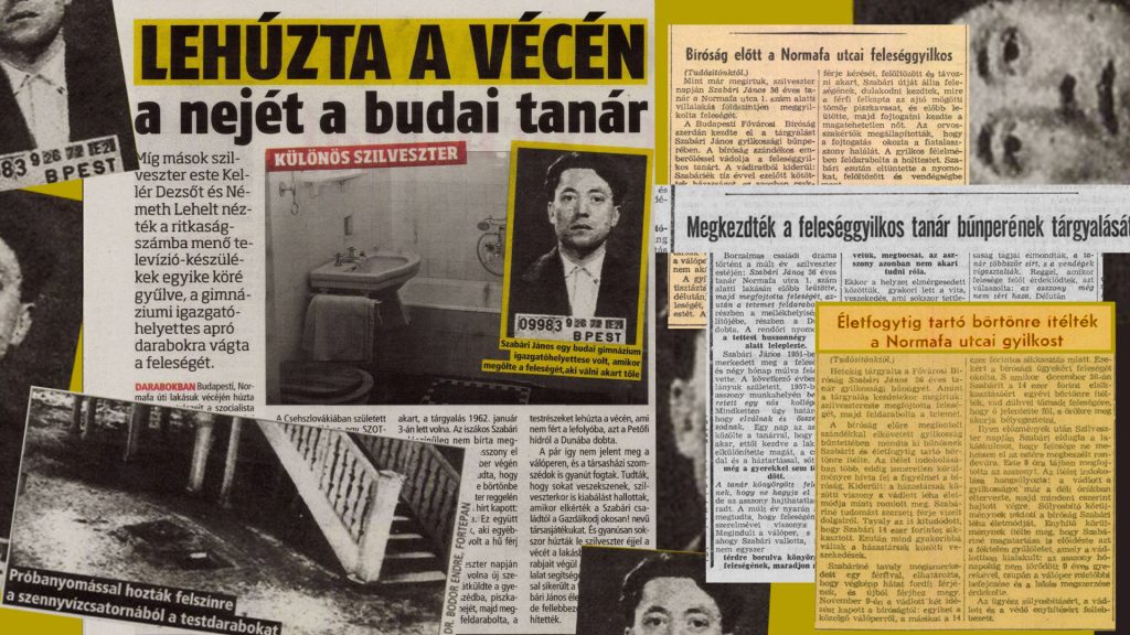Általános iskolai tanár darabolta fel a feleségét 1961 szilveszterén a Svábhegyen
