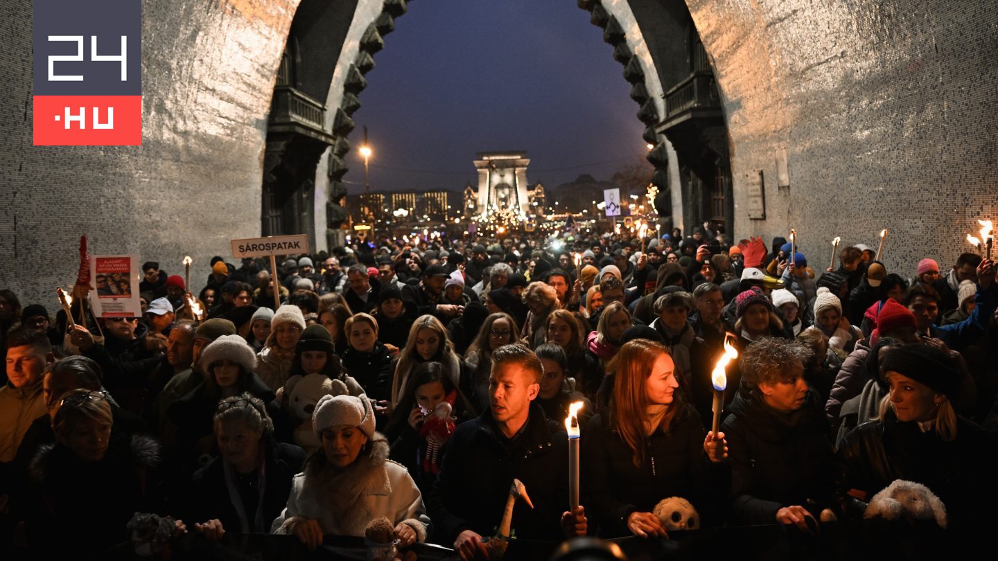 Magyar Péter azt követelte, hogy Orbánék végre vállalják a felelősséget – Galéria a Tisza Párt tüntetéséről