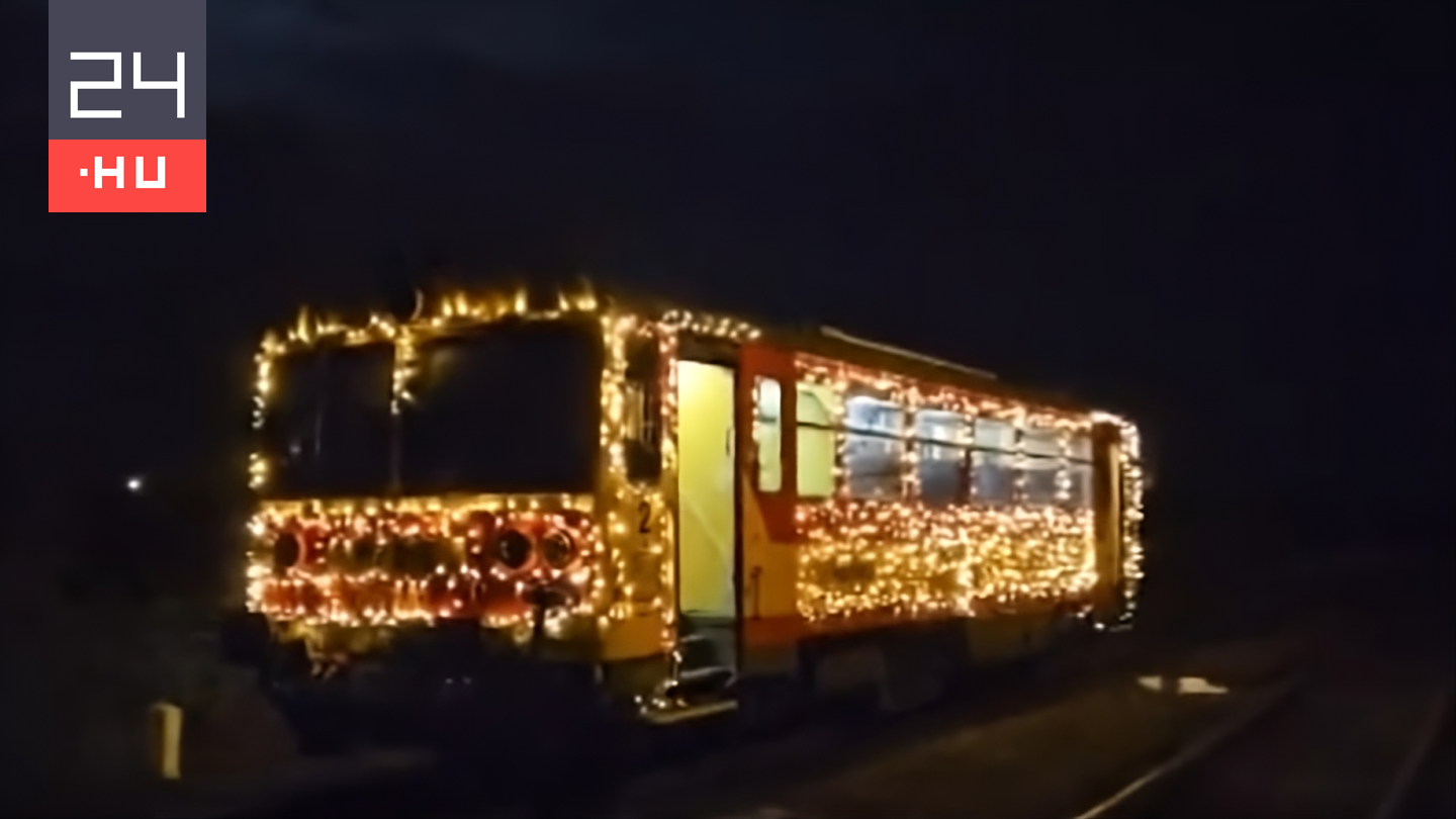 Lerobbant a MÁV fényfüzéres vonata, hiába várták a gyerekek Tiszafüreden