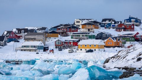 Nuuk település Grönlandon