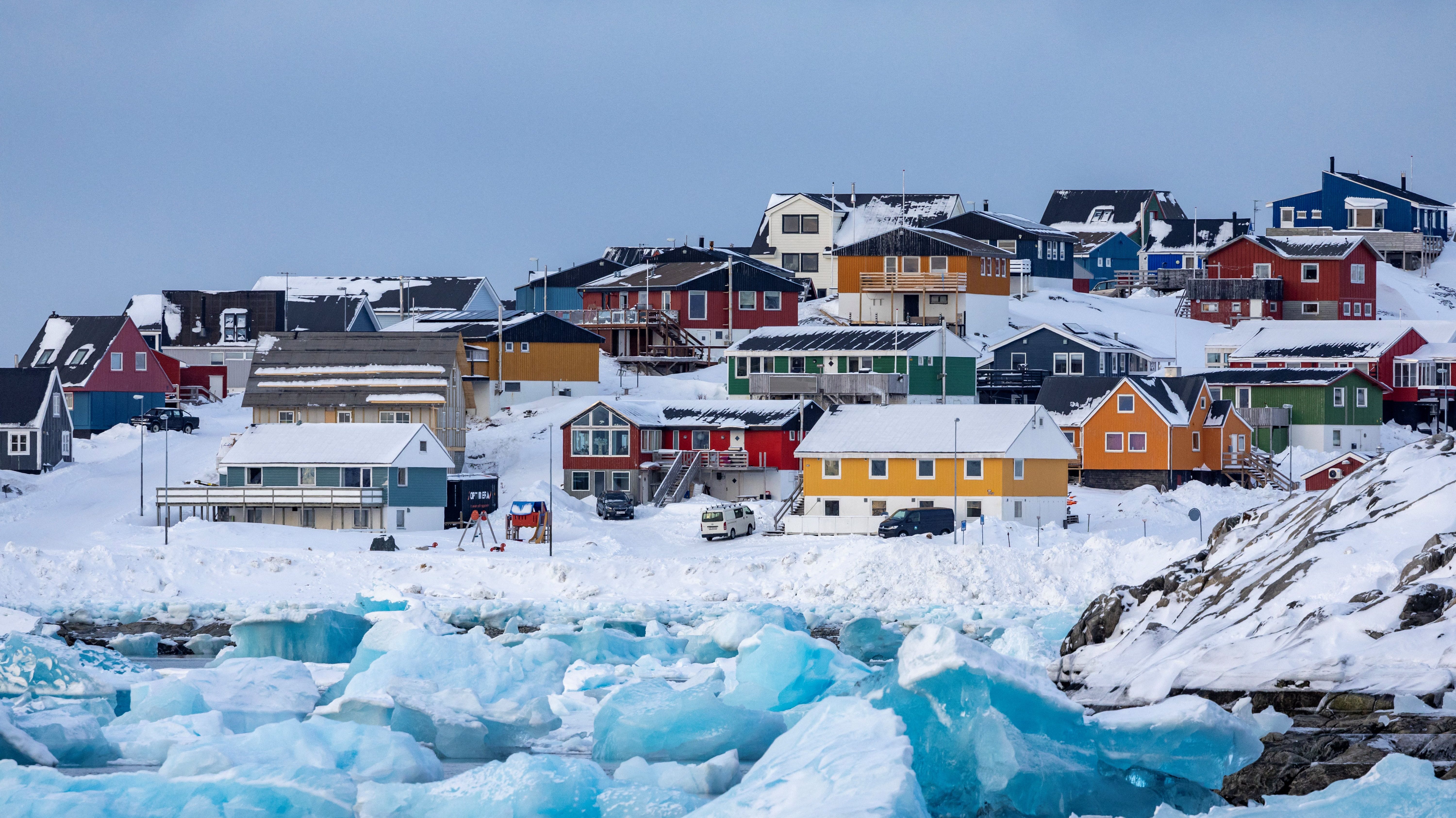 Nuuk település Grönlandon