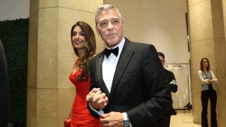 George Clooney és Amal Clooney a 2026-os Golden Globe-gálán