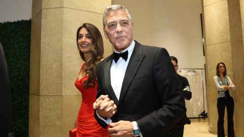 George Clooney és Amal Clooney a 2026-os Golden Globe-gálán