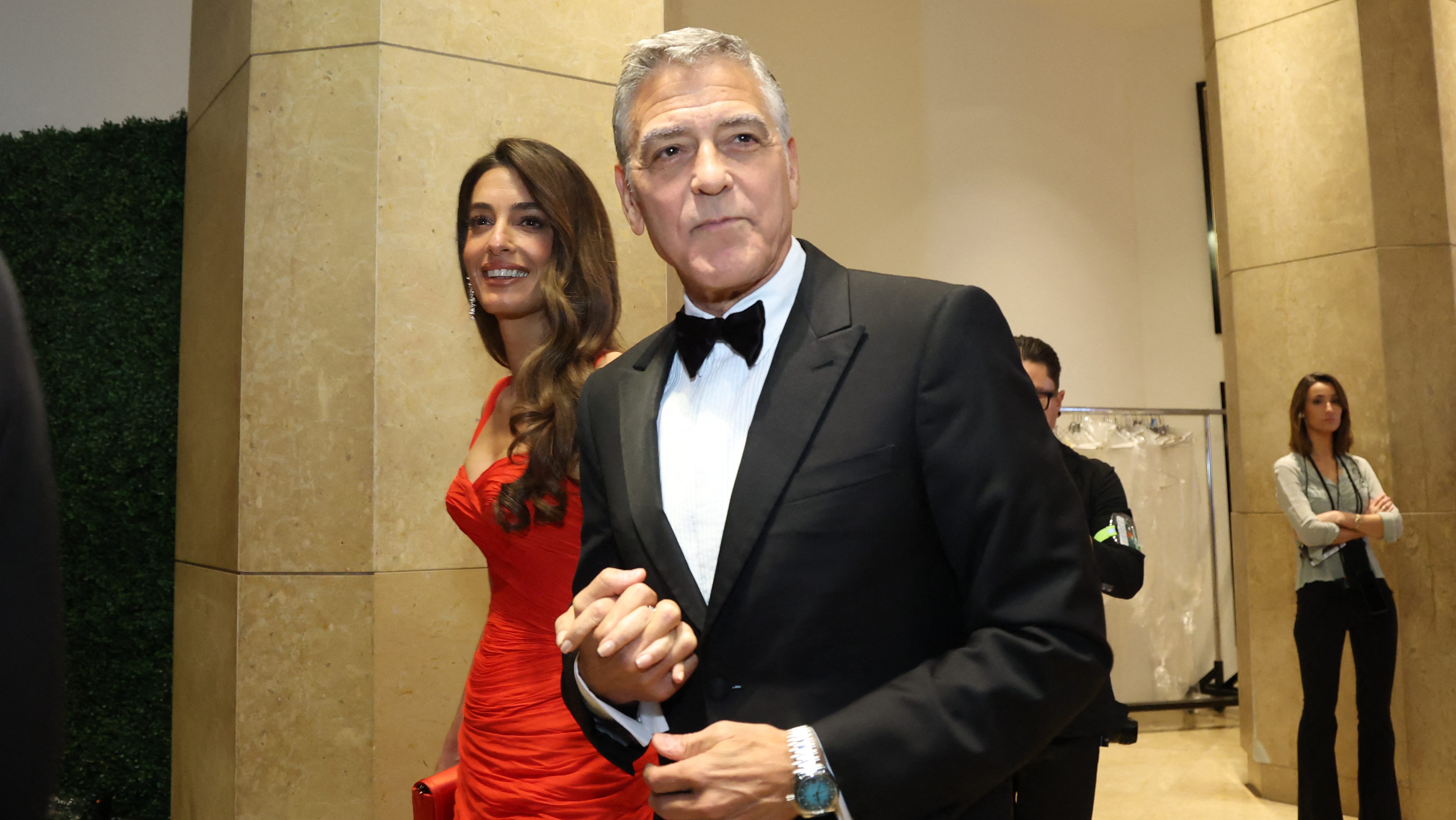 George Clooney és Amal Clooney a 2026-os Golden Globe-gálán