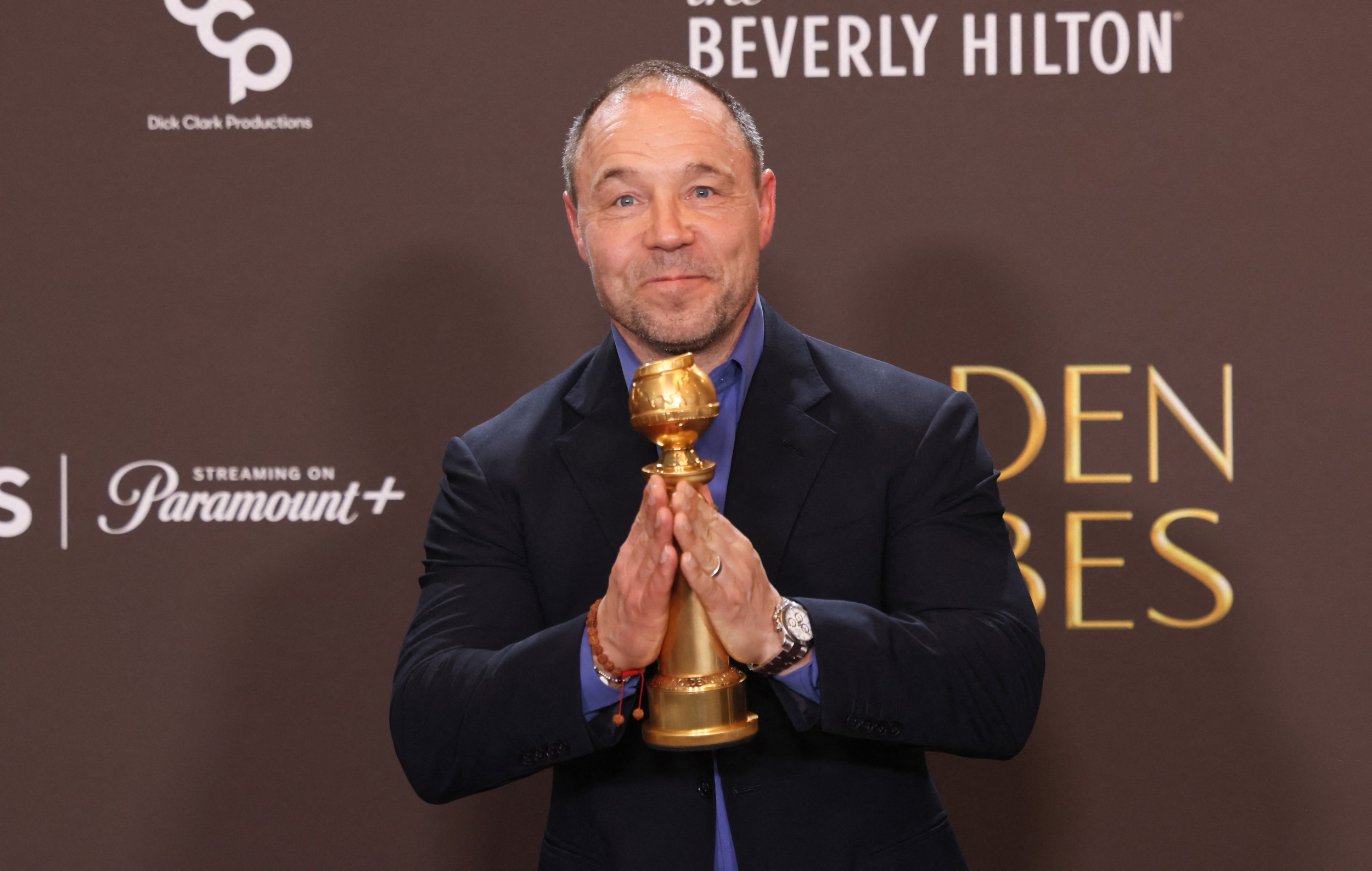 Stephen Graham a Golden Globe 2026-os gáláján