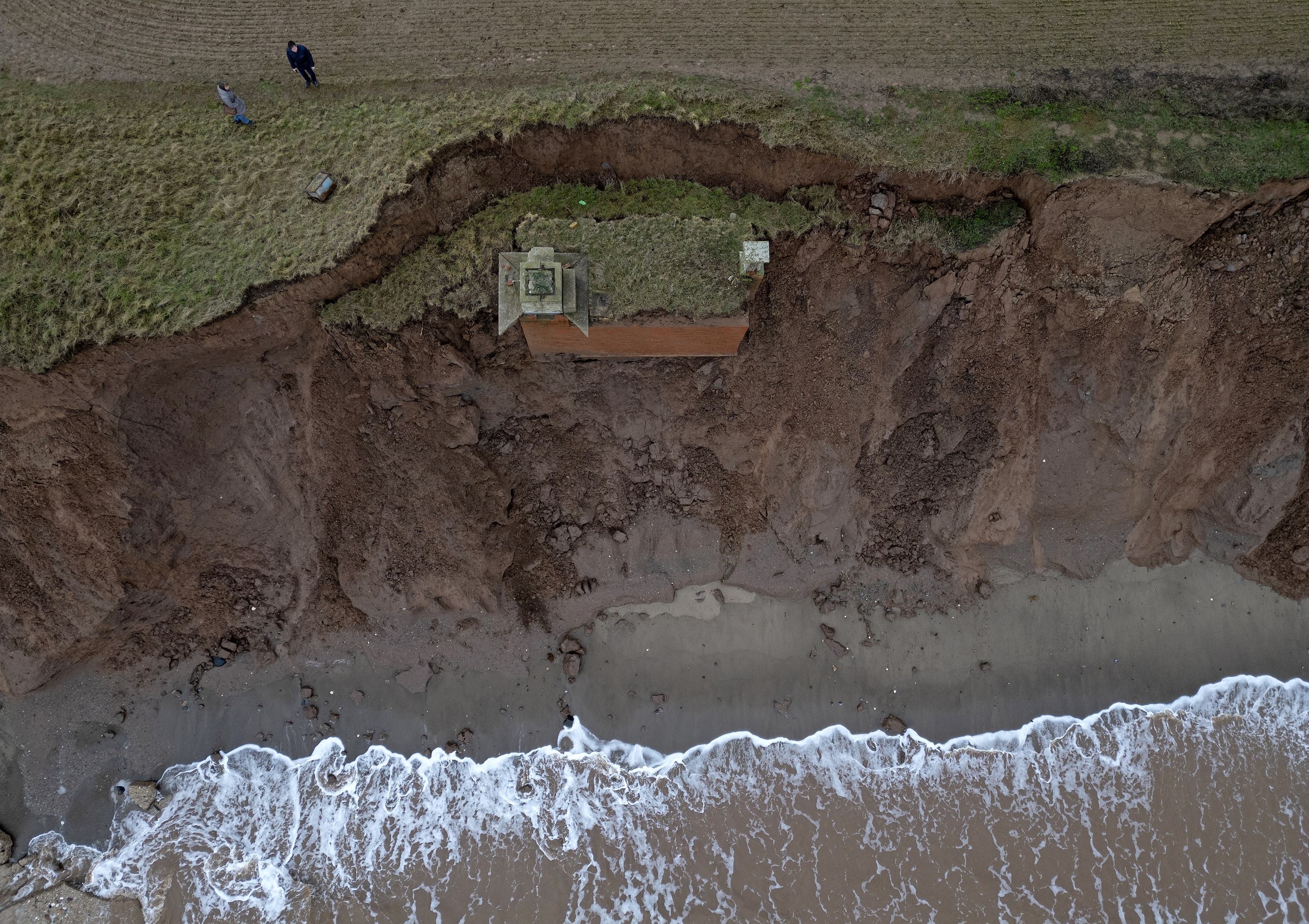Tunstall ROC bunker, anglia, atombunker, fotó