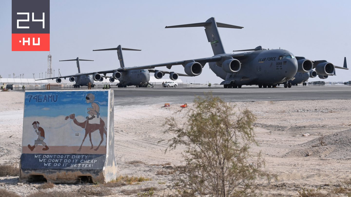 Iráni tüntetések: az USA csökkenti a személyzetét a katari légibázison