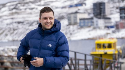 Jens-Frederik Nielsen, Grönland miniszterelnöke.
