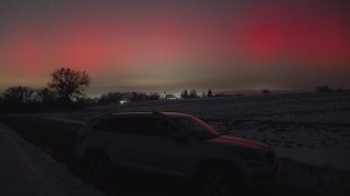 sarki fény, aurora borealis, látványosság, geomágneses vihar