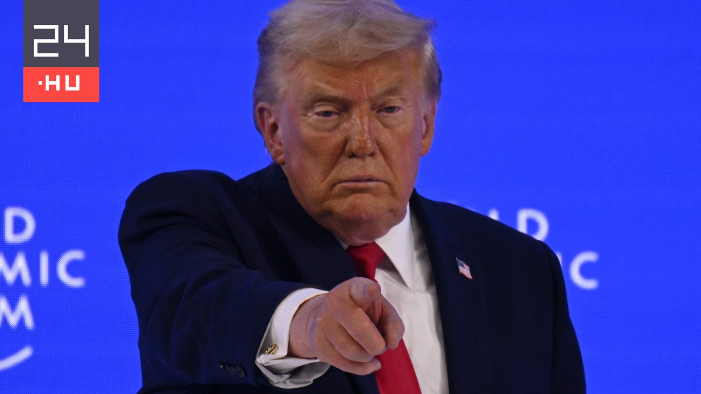 Trump többször is összekeverte Grönlandot Izlanddal a davosi beszédében