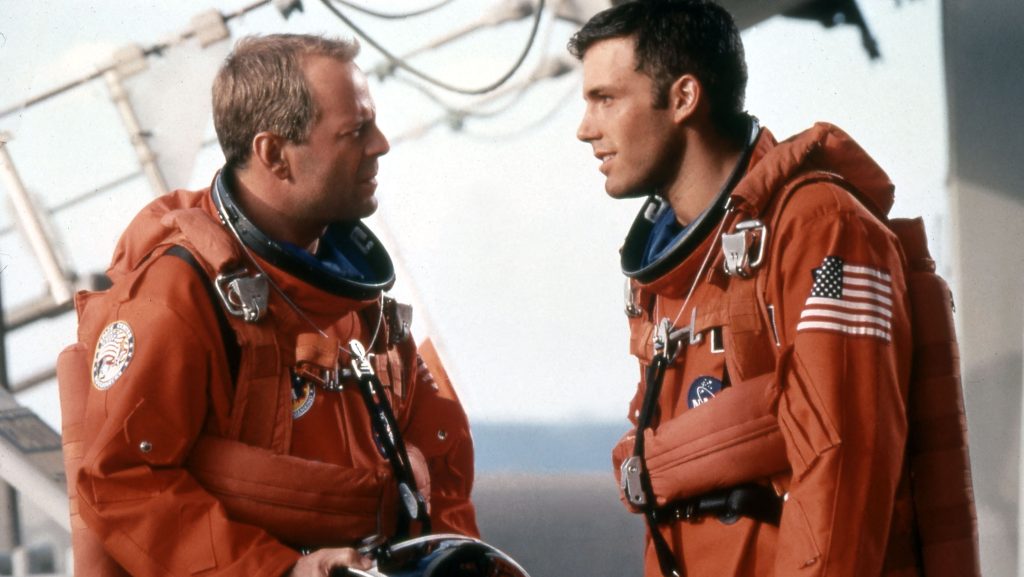 Ben Affleck az Armageddon legmeghatóbb jelenetének felvételén kidobta a taccsot Bruce Willisék előtt