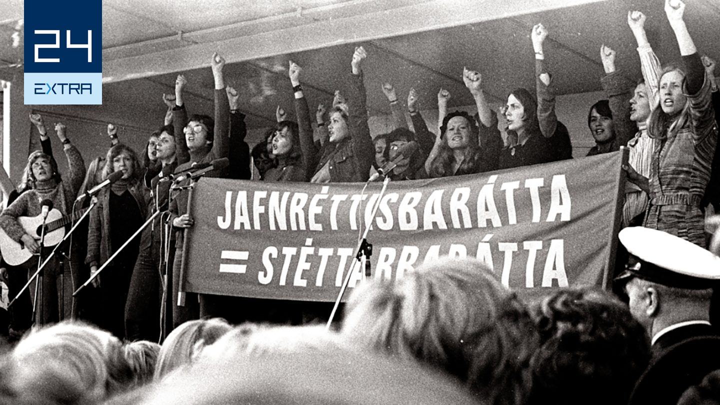 Izland női kivettek egy szabadnapot, és megállt az élet