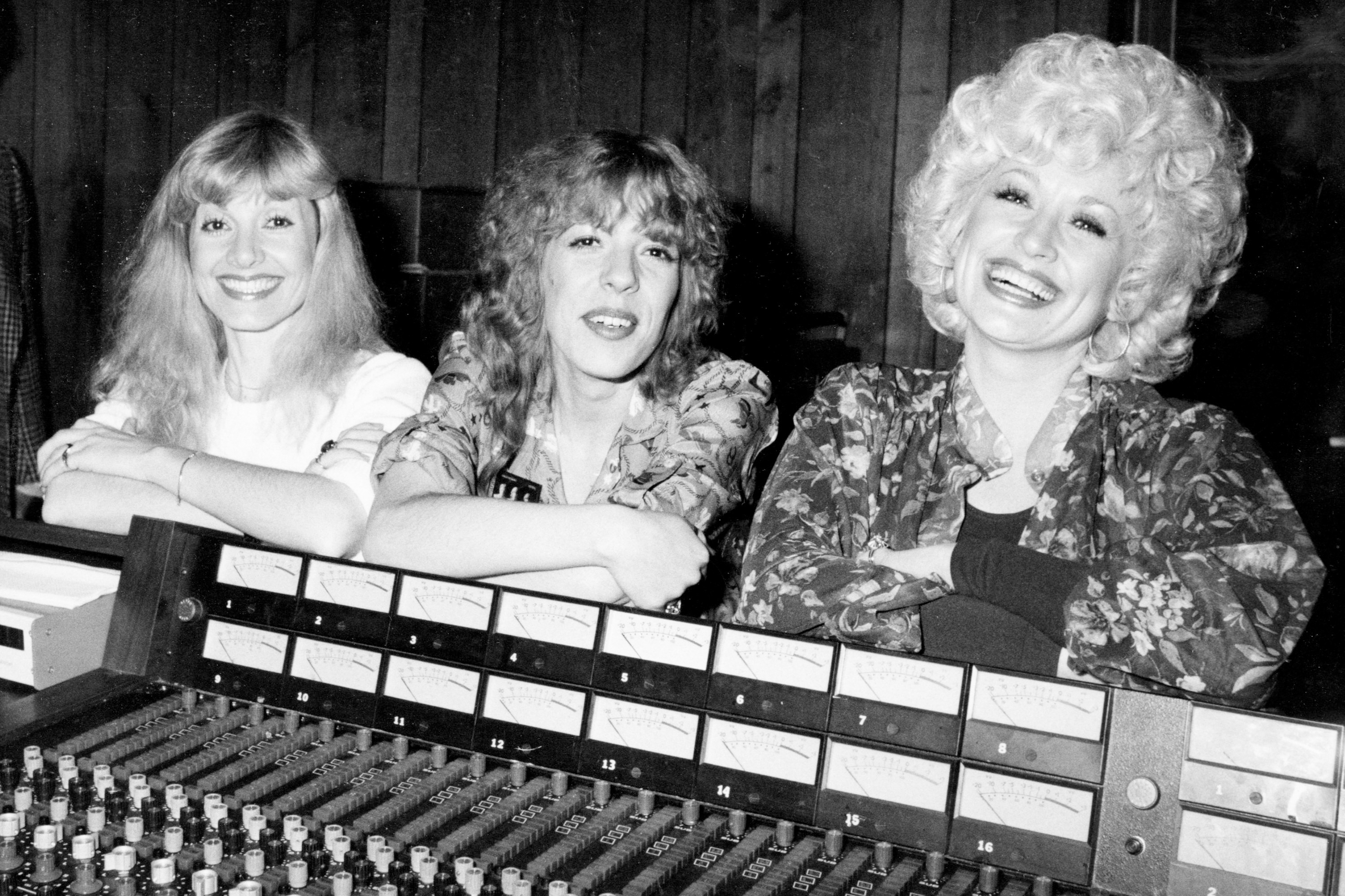 Stella Parton, Frieda Parton és Dolly Parton 1981-ben, Hollywoodban.