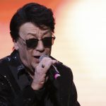 Fenyõ Miklós énekel az M4 Sport-Az Év Sportolója Gálán a Magyar Állami Operaházban 2025. január 13-án.